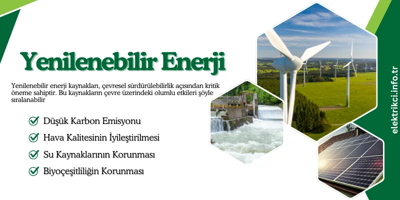 Yeşil enerji konsepti